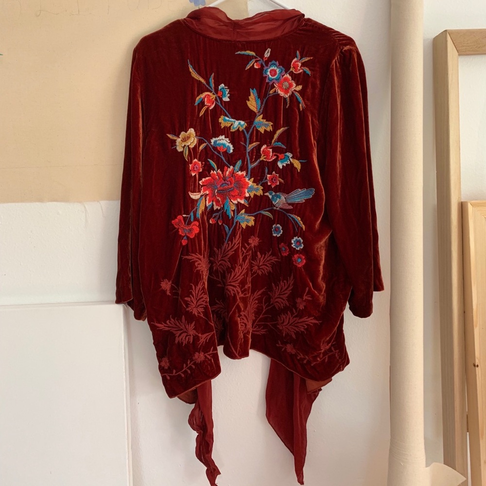 Johnny Was Short Kimono Jacket